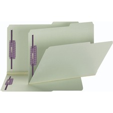 Smead SMD 19920 Smead 25 Tab Cut Legal Recycled Fastener Folder - 8 12