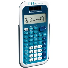 Texas TI-34MV Ti-34 Multiview Scientific Calculator - 4 Line(s) - Batt