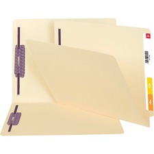 Smead SMD 34117 Smead Straight Tab Cut Letter Recycled Fastener Folder