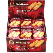 Walkers OFX W116 Office Snax Walker's Shortbread Cookies - Individuall