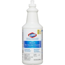 The CLO 68832 Clorox Healthcare Bleach Germicidal Cleaner - Liquid - 3