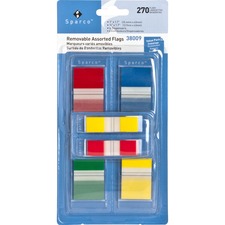 Sparco SPR 38009 Removable Flags Combo Pack - 1 , 0.50 - Rectangle - A