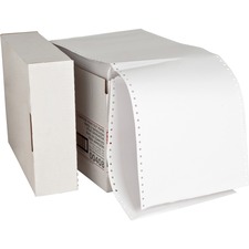 Sparco SPR 00408 Continuous Paper - White - 8 12 X 11 - 20 Lb Basis We