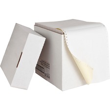 Sparco SPR 01384 Dot Matrix Continuous Paper - White - Letter - 8 12 X