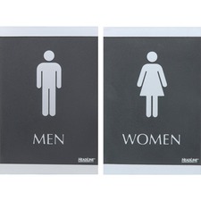 U. USS 4248 Headline Century Series Men  Women Signs - 2  Set - Men, W