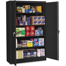 Tennsco TNN J2478SUBK Jumbo Storage Cabinet - 48 X 24 X 78 - 5 X Shelf