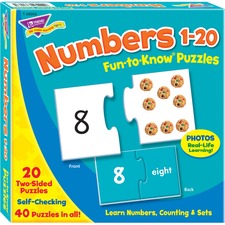 Trend TEP T36003 Trend Fun-to-know 3 Numbers Puzzles - Themesubject: L