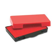 U. USS P4911RE Trodat E4822 Replacement Ink Pad - 1 Each - Red Ink - R