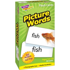 Trend TEP T53004 Trend Picture Words Flash Cards - Educational - 1 Eac