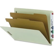 Nature NAT SP17252 Letter Recycled Classification Folder - 8 12 X 11 -