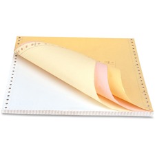 Sparco SPR 01386 Dot Matrix Continuous Paper - Assorted - Letter - 8 1