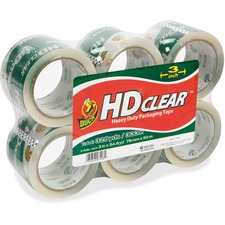 Shurtech DUC 307352 Hd Clear Packaging Tape - 54.60 Yd Length X 3 Widt