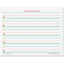 Teacher TCR 76503 K - 1 1 Spacing Writing Paper - Letter - 1 Ruled - 8