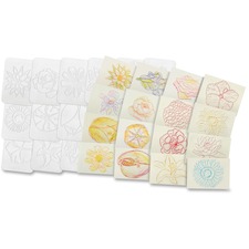 Roylco RYL R5804 Roylco Flower Shape Rubbing Plates - Art, Craft - Rec