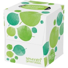 Seventh SEV 13719CT 100% Recycled Facial Tissues - 2 Ply - 7.80 X 9 - 