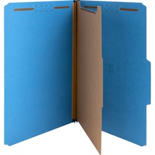 Nature NAT SP17221 25 Tab Cut Legal Recycled Classification Folder - 8