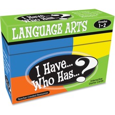 Teacher TCR 7815 Grade 1-2 I Have Language Arts Game - Educational - 1