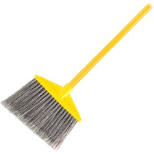 Rubbermaid RCP 637500GYCT Commercial Angle Broom - Polypropylene Brist