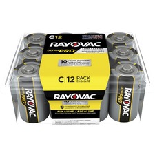 Spectrum RAY ALC12PPJ Rayovac Ultra Pro Alkaline C Batteries - For Mul