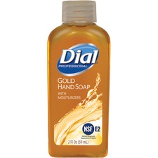 Dial DIA 06059 Gold Antimicrobial Liquid Soap - 2 Fl Oz (59.1 Ml) - Ki