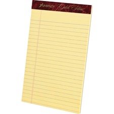 Tops TOP 20004 Ampad Gold Fibre Premium Jr. Legal Writing Pads - 50 Sh