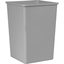 Rubbermaid FG395800GRAY Commercial Untouchable 35-gallon Container - 3