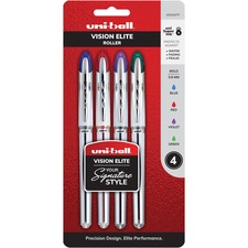 Uniball UBC 69094PP Uni-ball Vision Elite Rollerball Pen - Bold Pen Po