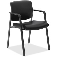 Hon BSX VL605SB11 Hon Validate Stacking Guest Chair - Black Softhread 