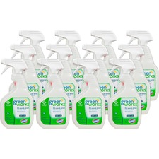 The CLO 00452CT Clorox Commercial Solutions Green Works Bathroom Clean