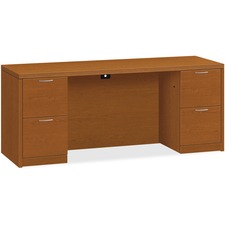 Hon HON 115900ACHH Hon Valido Double Pedestal Credenza 72w - 4-drawer 