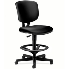 Hon HON 5705SB11T Hon Volt Task Stool, Softhread Leather - Black Softh