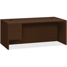 Hon HON 10586LMOMO Hon 10500 Series Left Pedestal Desk 72w - 2-drawer 