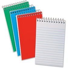 Tops TOP 45094 Ampad Wirebound Pocket Memo Book - 40 Sheets - Wire Bou