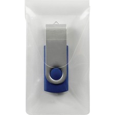 Smead SMD 68150 Smead Self-adhesive Usb Flash Drive Pocket - Poly - Cl