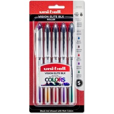 Uniball UBC 1832404 Uni-ball Vision Elite Blx Rollerball Pens - Bold P