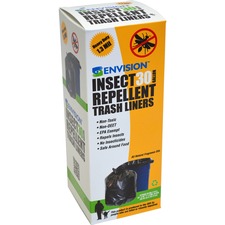 Stout STO P3340K13R Insect Repellent Trash Liners - 30 Gal - 51.18 Mil