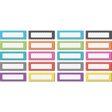 Teacher TCR 77204 Chevron Labels Magnet Accents - Learning Themesubjec