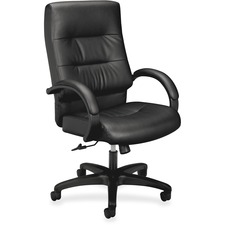 Hon BSX VL691SB11 Hon Client High-back Executive Chair - Black Leather