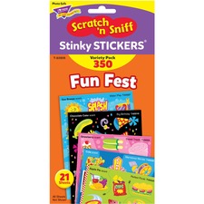 Trend TEP T83906 Trend Fun Fest Stinky Stickers Variety Pack - Treat, 