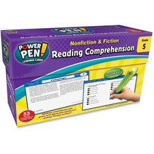 Teacher TCR 6468 Gr 5 Power Pen Learning Cards - Themesubject: Learnin