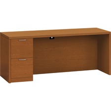 Hon HON 115904LACHH Hon Valido Left Pedestal Desk, 66w - 2-drawer - 72