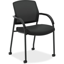 Hon HON 2285VA10 Hon Lota Multi-purpose Side Chair - Black Fabric Seat