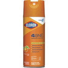 The CLO 31043 Cloroxprotrade; 4 In One Disinfectant  Sanitizer - Spray