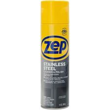 Zep ZPE ZUSSTL14 Zep Stainless Steel Polish - Spray - 14 Fl Oz (0.4 Qu