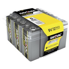 Spectrum RAY AL9V12PPJCT Rayovac Ultra Pro Alkaline 9 Volt Batteries 1