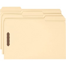 Smead SMD 19600 Smead 13 Tab Cut Legal Recycled Fastener Folder - 8 12