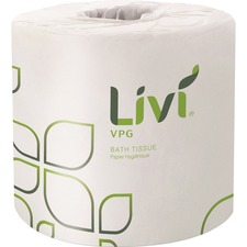 Solaris SOL 21724 Livi  Two-ply Bath Tissue - 2 Ply - 4.06 X 3.66 - 50