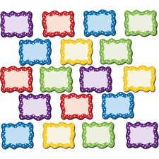 Teacher TCR 77210 Polka Dots Blank Magnet Cards - Learning Themesubjec