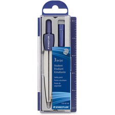 Staedtler STD 55060A6 Staedtler Metal Compass - Metal - Blue, Silver -