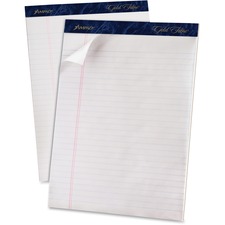 Tops TOP 20031R Gold Fibre Ruled Perforated Writing Pads - Letter - 50